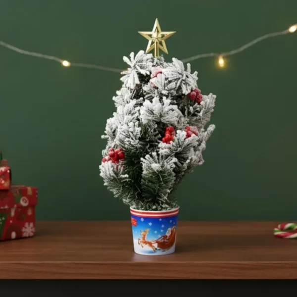 Cây Thông Mini Phủ Tuyết Trang Trí Noel 45 cm_21