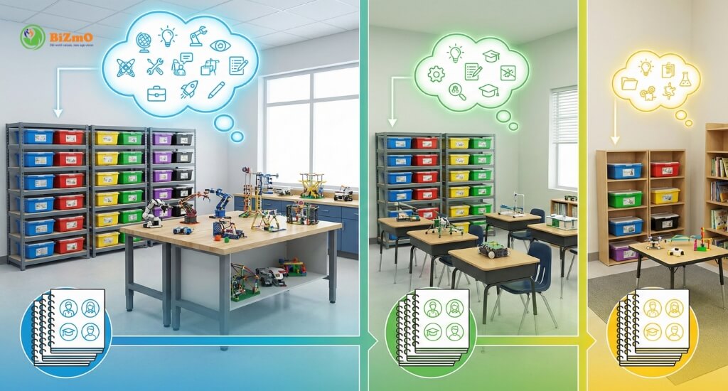 Giải Pháp Phòng Lab STEM Tiểu Học Trọn Gói: Chuẩn GDPT 2018 2 Các Gói Giải Pháp Phòng Lab STEM Tiểu Học Trọn Gói