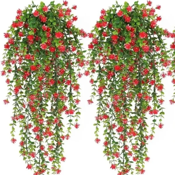 Hoa nhân tạo treo tường bạch đàn