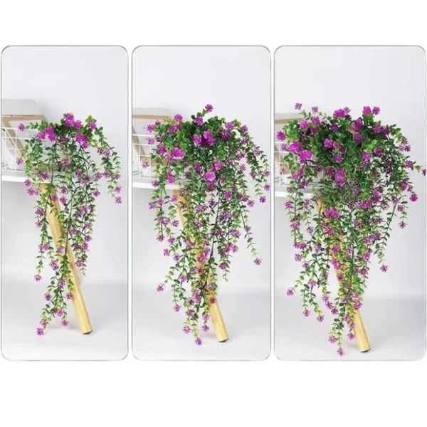 Hoa Nhân Tạo Treo Tường – Trang Trí Phòng Học, Ban Công 5 Hoa nhân tạo treo tường (2)