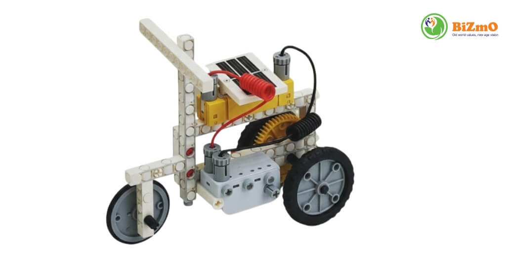 Sách STEM 5 Lab 3 Xe Đạp Năng Lượng Mặt Trời