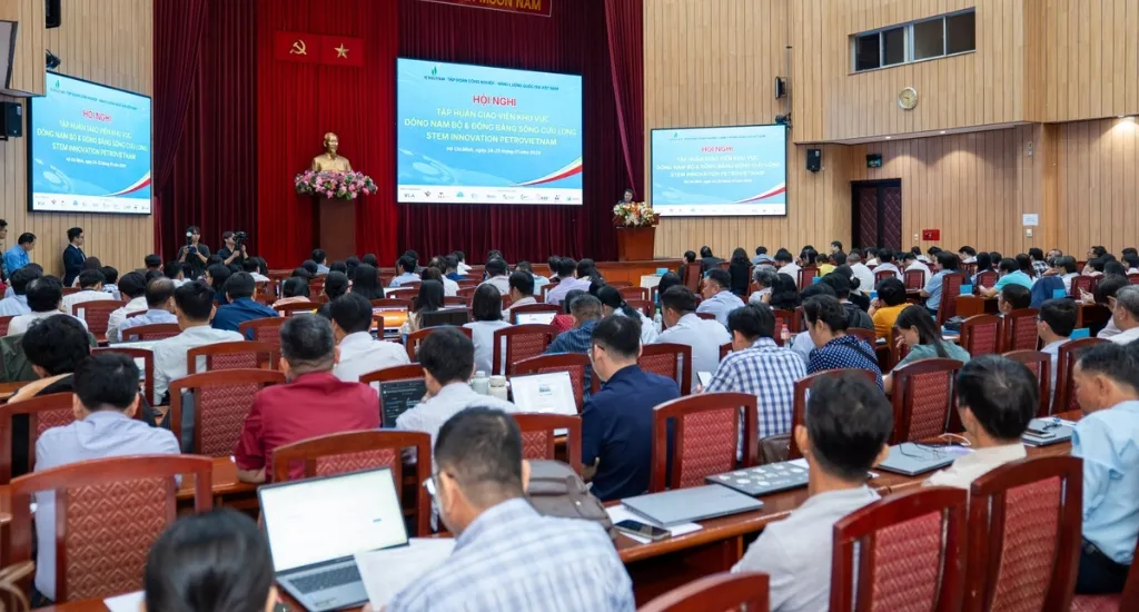 BiZmO Đồng Hành Cùng Sự Kiện Nâng Cao Kỹ Năng Giáo Dục STEM Cho Giáo Viên Khu Vực Nam Bộ 1 Toàn cảnh buổi tập huấn STEM