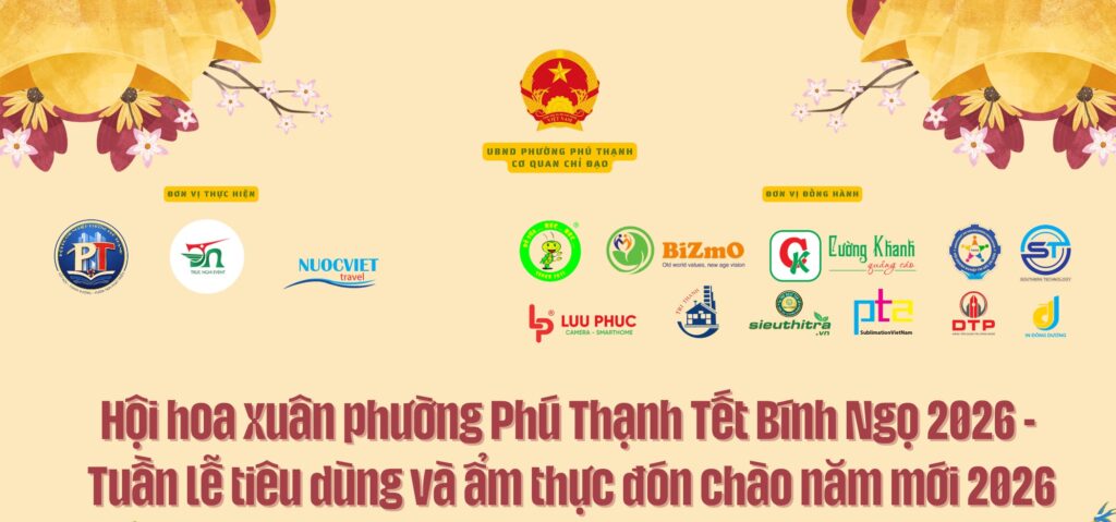 BIZMO KHUẤY ĐỘNG HỘI HOA XUÂN PHÚ THẠNH 2026: TRÌNH DIỄN ROBOTICS & ƯU ĐÃI STEM LÊN ĐẾN 30% 1 Các đơn vị chính đồng hành tại hội hoa xuân 2026