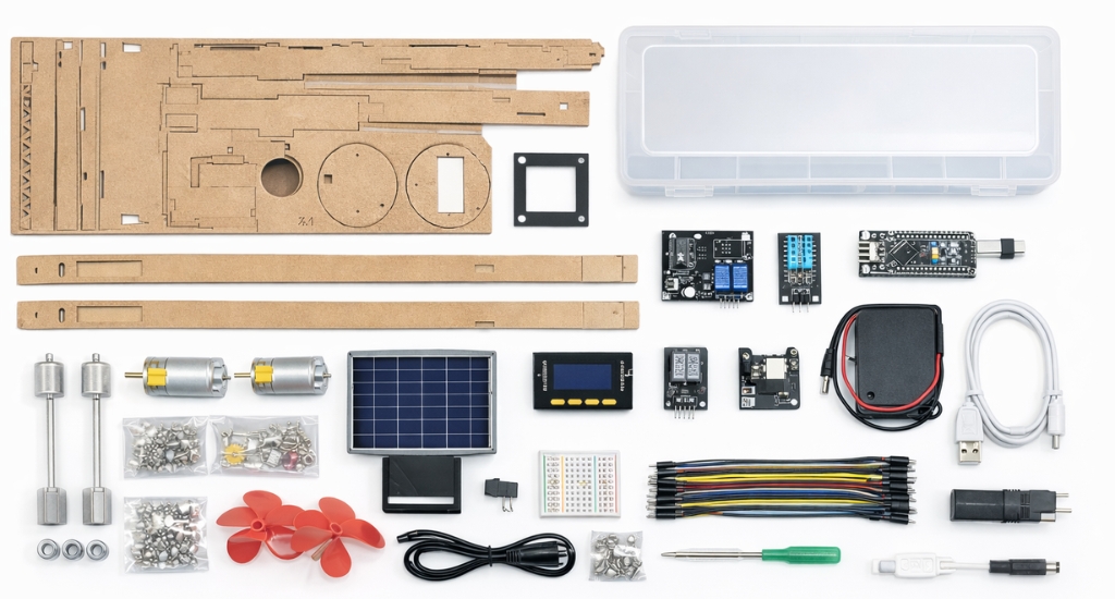 Bộ STEM chủ đề Bảo vệ môi trường – Giảm phát thải Carbon – Năng lượng tái tạo 6 Bộ STEM chủ đề Bảo vệ môi trường – Giảm phát thải Carbon – Năng lượng tái tạo