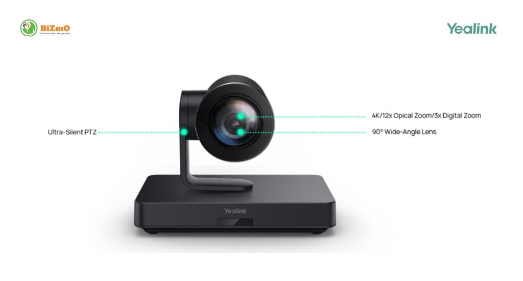 Camera Hội Nghị Yealink UVC85 - Camera PTZ 4K AI Cho Phòng Họp Lớn 8 camera-hoi-nghi-yealink-uvc85-4k