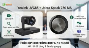 bộ camera hội nghị yealink uvc85 jabra speak 750 ms bizmo