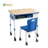 Bộ bàn ghế học sinh di động nâng hạ chiều cao BiZmO