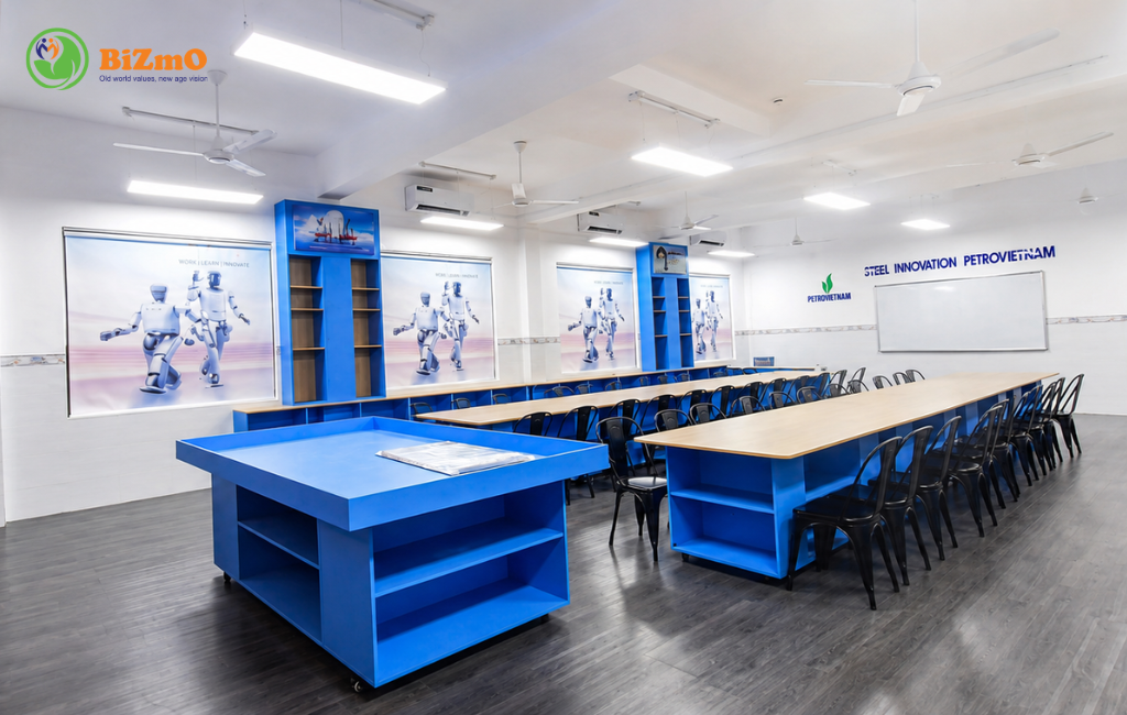Nhà thầu thi công phòng STEM trọn gói cho trường học 1 Hiện trạng không gian trước khi cung cấp các thiết bị trọn gói