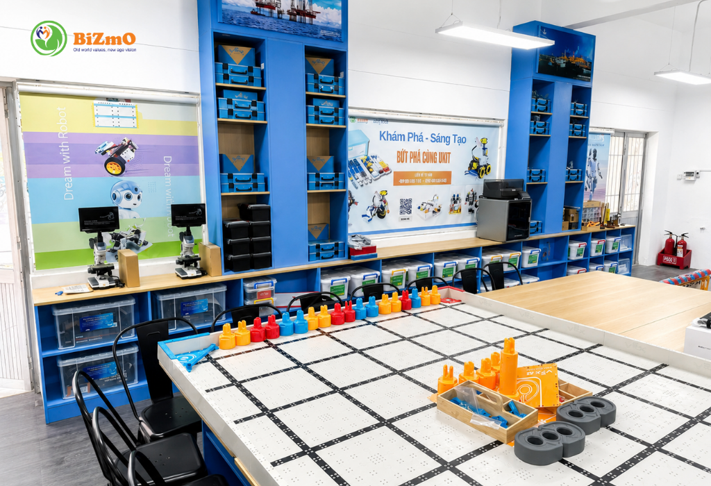 Nhà thầu thi công phòng STEM trọn gói cho trường học 3 Thi công phòng STEM cho trường học hiện đại